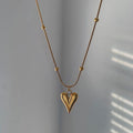 heart shaped pendant